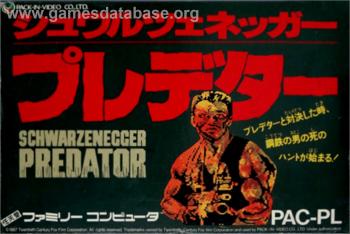 Cover Predator - Schwarzenegger - Soon the Hunt Will Begin for NES